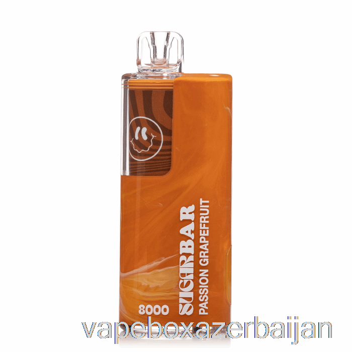 Vape Azerbaijan Sugar Bar SB8000 Disposable Passion Grapefruit